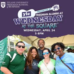 YLC presents Wednesday at the Square, Freeman alumni event